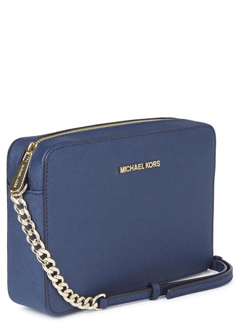 blue michael kors purse crossbody|michael kors navy blue purse.